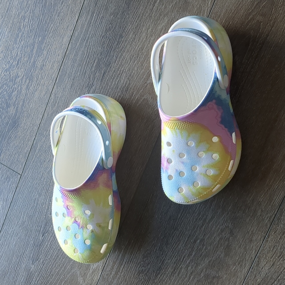 CROCS Crush Colorful Tie-Dye - Picture 3 of 4